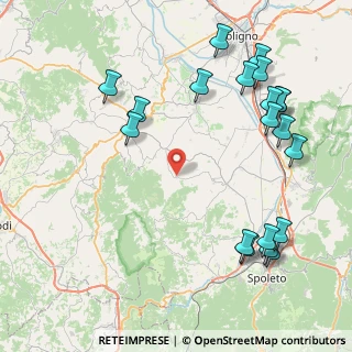 Mappa SP453, 06030 Giano Dell'umbria PG, Italia (10.845)