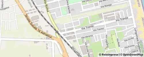 Mappa Alba Adriatica