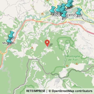 Mappa SP Valle Castellana, 63100 Ascoli Piceno AP, Italia (3.56462)
