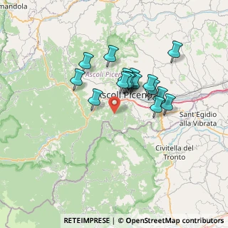Mappa SP Valle Castellana, 63100 Ascoli Piceno AP, Italia (5.65118)