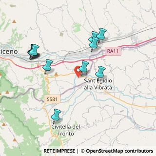 Mappa Via Piano Selva, 63084 Maltignano AP, Italia (4.4675)