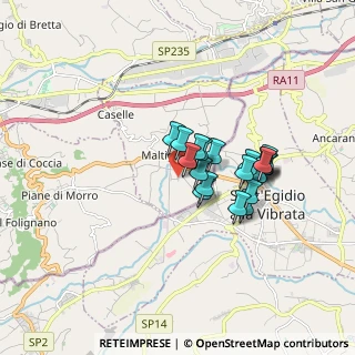 Mappa Via Piano Selva, 63084 Maltignano AP, Italia (1.328)