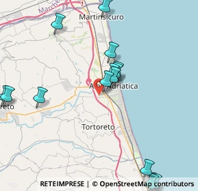 Mappa Via delle Orchidee, 64011 Alba Adriatica TE, Italia (5.9495)