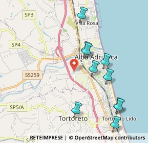 Mappa Via delle Orchidee, 64011 Alba Adriatica TE, Italia (2.65)