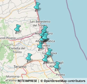 Mappa Via delle Orchidee, 64011 Alba Adriatica TE, Italia (11.29917)