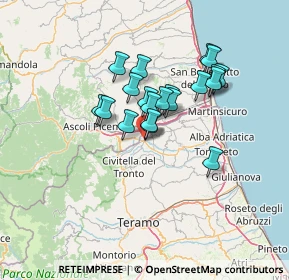 Mappa Via IV Novembre, 64016 Sant'Egidio alla Vibrata TE, Italia (10.6585)