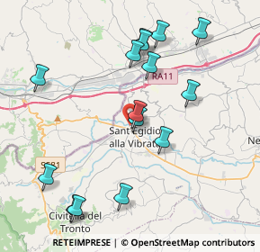 Mappa Via IV Novembre, 64016 Sant'Egidio alla Vibrata TE, Italia (4.41867)