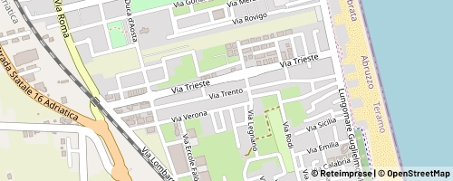 Mappa Alba Adriatica