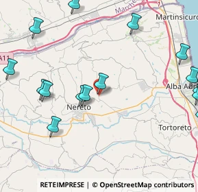 Mappa Via Beniamino Manoia, 64013 Corropoli TE, Italia (6.256)