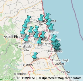 Mappa Via Beniamino Manoia, 64013 Corropoli TE, Italia (11.3745)