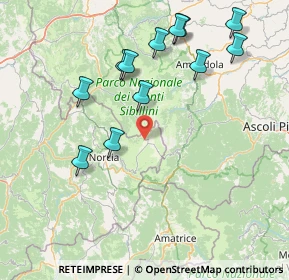 Mappa Via Monte Valletta, 06046 Norcia PG, Italia (17.73)