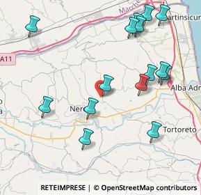 Mappa Viale Roma, 64013 Corropoli TE, Italia (4.79267)