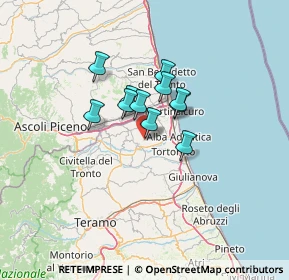 Mappa Viale Roma, 64013 Corropoli TE, Italia (8.51636)