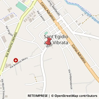 Mappa Via Guglielmo Marconi, 12, 64016 Sant'Egidio alla Vibrata, Teramo (Abruzzo)