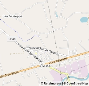 Mappa Via Vittorio Bachelet, 64013 Corropoli TE, Italia (0.35385)