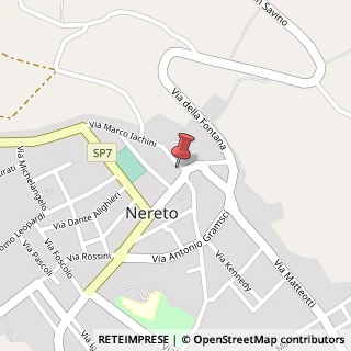 Mappa Piazza G. Marconi, 16/17, 64015 Nereto, Teramo (Abruzzo)