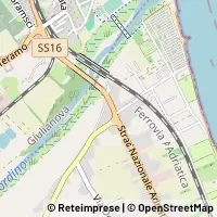 Map Roseto degli Abruzzi