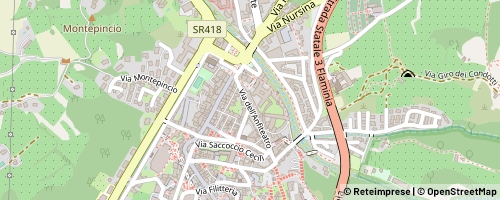 Mappa Spoleto
