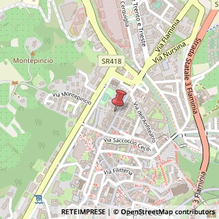 Mappa Corso Giuseppe Garibaldi, 58, 06049 Spoleto, Perugia (Umbria)