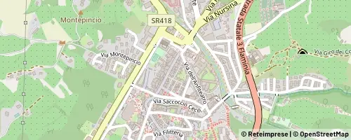 Mappa Spoleto