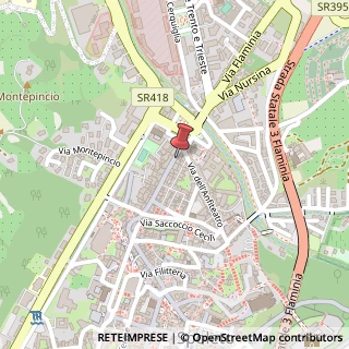Mappa Corso Giuseppe Garibaldi, 13, 06049 Spoleto, Perugia (Umbria)