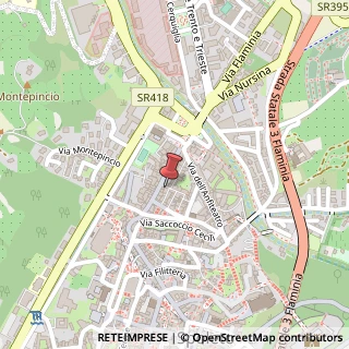 Mappa Via Macello Vecchio, 6, 06049 Spoleto, Perugia (Umbria)