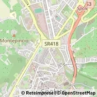 Kaart Spoleto