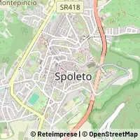 Karte Spoleto