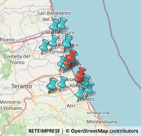 Mappa Strada Statale, 64021 Giulianova TE, Italia (10.24158)