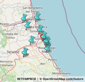 Mappa Strada Statale, 64021 Giulianova TE, Italia (11.25727)