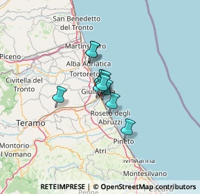 Mappa Strada Statale, 64021 Giulianova TE, Italia (5.71333)