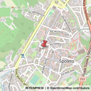 Mappa Piazza San Domenico, 2, 06049 Spoleto, Perugia (Umbria)