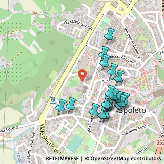 Mappa Piazza XX Settembre, 06049 Spoleto PG, Italia (0.263)