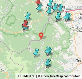 Mappa Valle Castellana, 64010 Valle Castellana TE, Italia (9.9575)