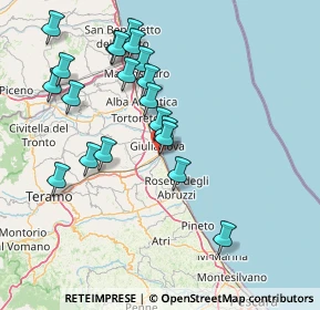 Mappa 64021 Roseto degli Abruzzi TE, Italia (16.114)