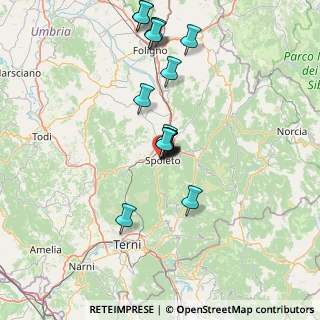 Mappa Via Don Pietro Bonilli, 06049 Spoleto PG, Italia (13.71063)