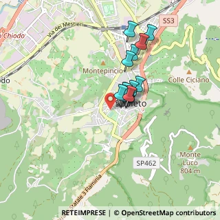 Mappa Via Don Pietro Bonilli, 06049 Spoleto PG, Italia (0.62357)