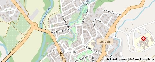 Mappa Orvieto