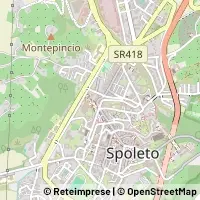 Mapa Spoleto