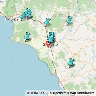 Mappa Strada Acquavinta, 58100 Grosseto GR, Italia (14.311)