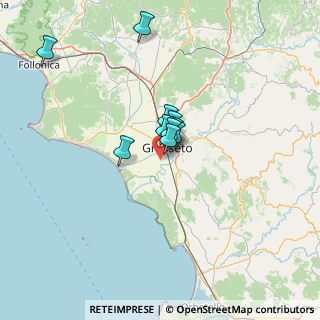 Mappa Strada Acquavinta, 58100 Grosseto GR, Italia (17.035)