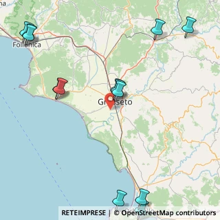 Mappa Strada Acquavinta, 58100 Grosseto GR, Italia (25.95571)