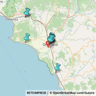 Mappa Strada Acquavinta, 58100 Grosseto GR, Italia (9.31071)