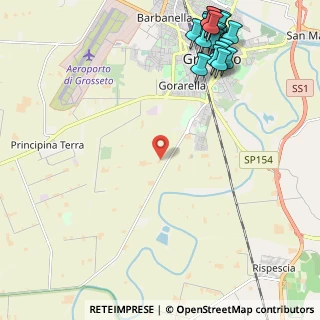 Mappa Strada Acquavinta, 58100 Grosseto GR, Italia (3.2205)
