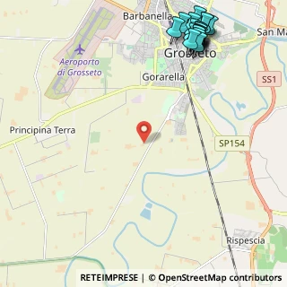 Mappa Strada Acquavinta, 58100 Grosseto GR, Italia (3.3225)