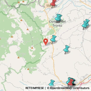 Mappa Via Nazario Sauro, 64012 Zona Industriale Campovalano TE, Italia (8.125)