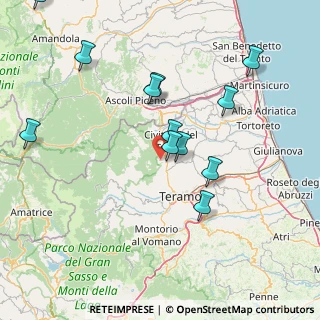 Mappa Via Nazario Sauro, 64012 Zona Industriale Campovalano TE, Italia (17.2025)