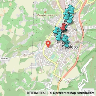 Mappa Largo Giuseppe Ermini, 06049 Spoleto PG, Italia (0.5355)