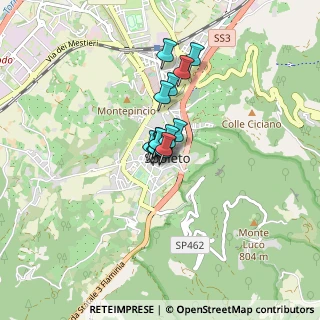 Mappa Via del Mercato, 06049 Spoleto PG, Italia (0.43286)