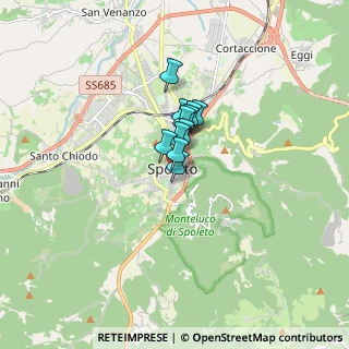 Mappa Via del Mercato, 06049 Spoleto PG, Italia (0.80818)